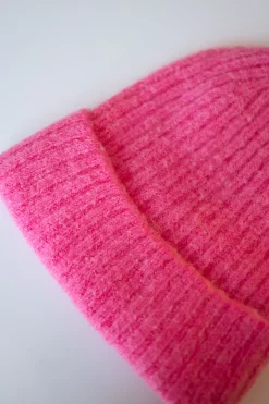 Bonnets & Gants-EASY-CLOTHES Bonnet Letty - roseEasy Clothes Rose       