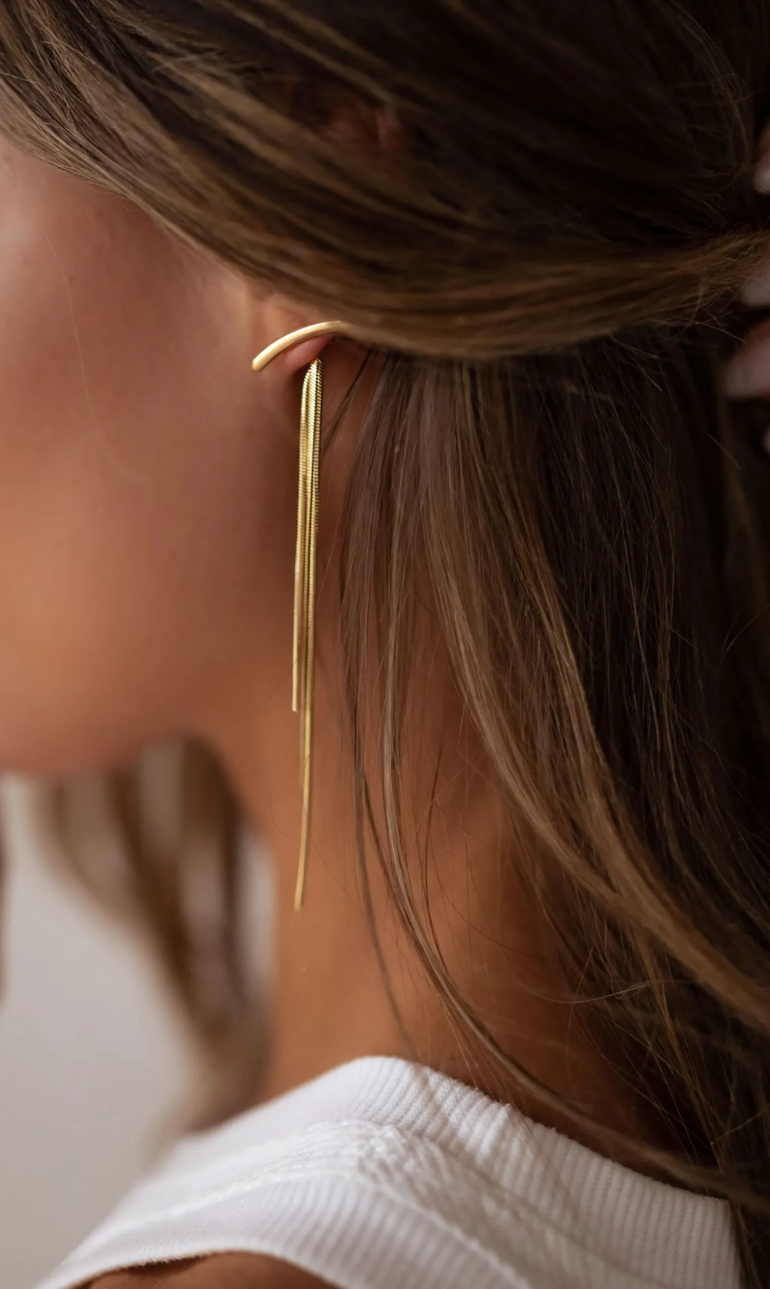 Boucles d'oreilles-EASY-CLOTHES Boucle d’oreille Carmina - doréesEasy Clothes Dorées