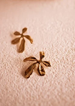 Boucles d'oreilles-EASY-CLOTHES Boucles d’Oreilles - Donie - Dorées - Bijoux Easy Clothes Dorées       