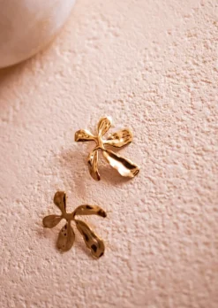 Boucles d'oreilles-EASY-CLOTHES Boucles d’Oreilles - Donie - Dorées - Bijoux Easy Clothes Dorées