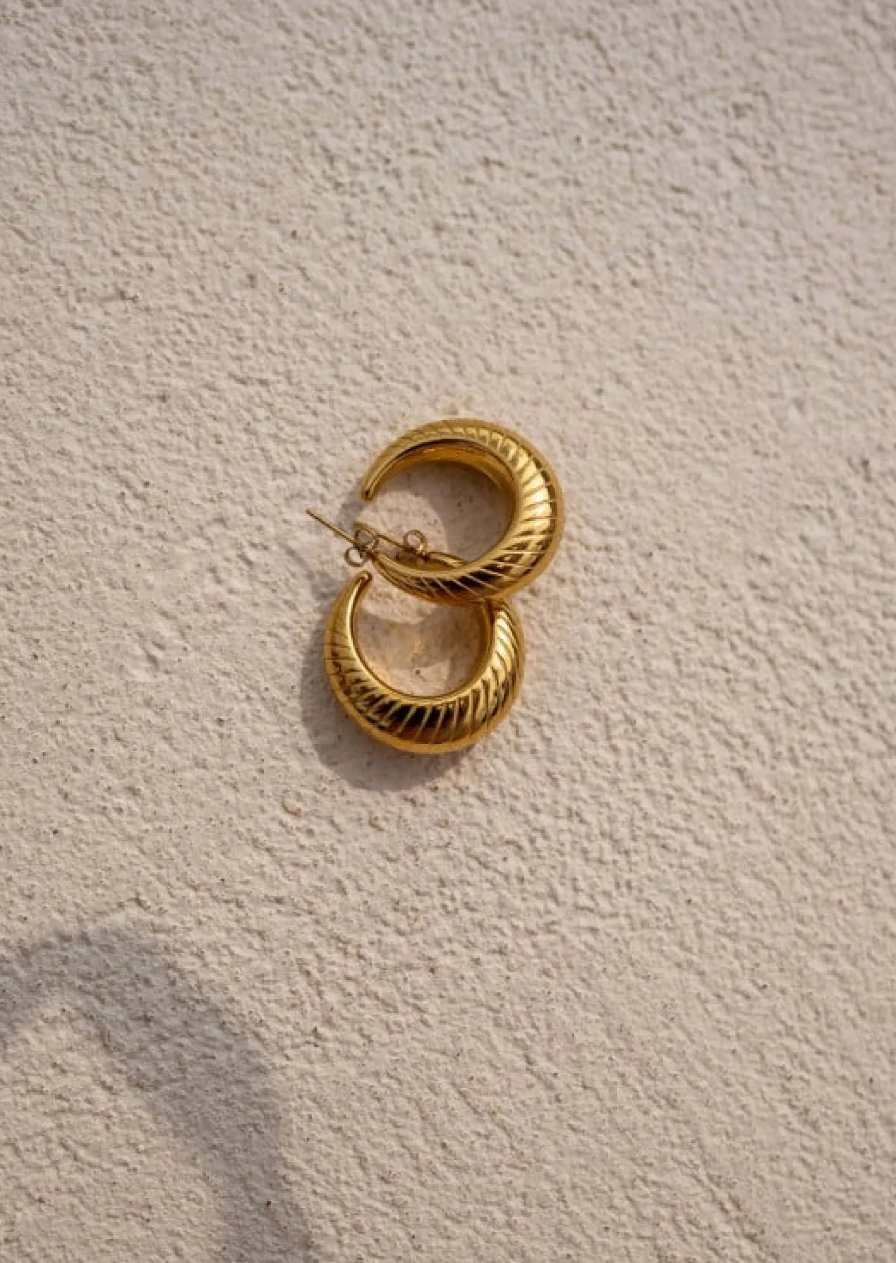 Boucles d'oreilles-EASY-CLOTHES Boucles d’Oreilles - Elonie - Dorées - Bijoux Easy Clothes Dorées