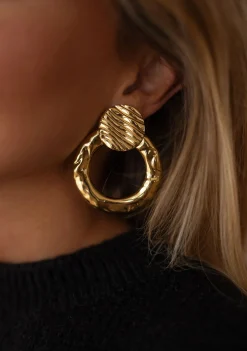 Boucles d'oreilles-EASY-CLOTHES Boucles d’oreilles Ajan - doréesEasy Clothes Dorées