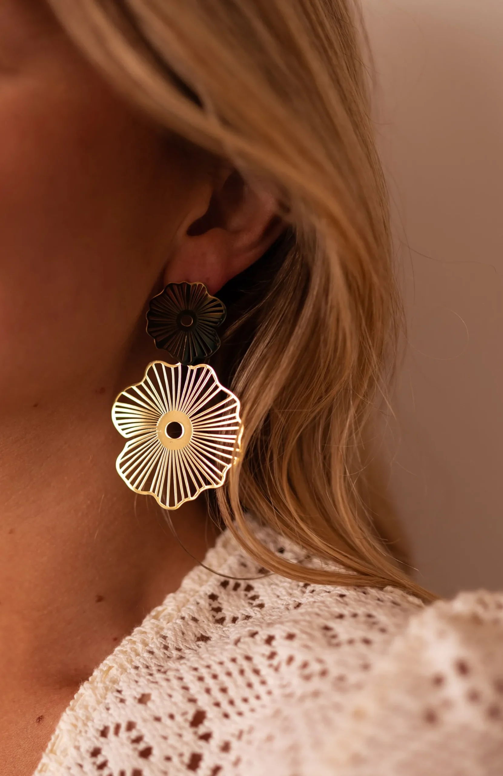 Boucles d'oreilles-EASY-CLOTHES Boucles d’oreilles Alfie - doréesEasy Clothes Dorées