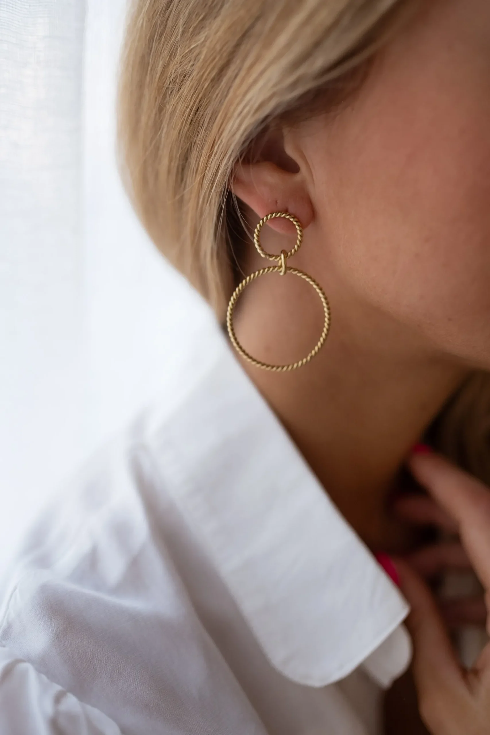 Boucles d'oreilles-EASY-CLOTHES Boucles d’oreilles Beah - doréesEasy Clothes Dorées