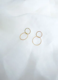 Boucles d'oreilles-EASY-CLOTHES Boucles d’oreilles Denou - doréesEasy Clothes Dorées