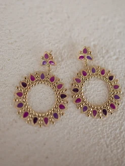 Boucles d'oreilles-EASY-CLOTHES Boucles d’Oreilles Dorées | Tilou | Bijoux Easy Clothes Dorées
