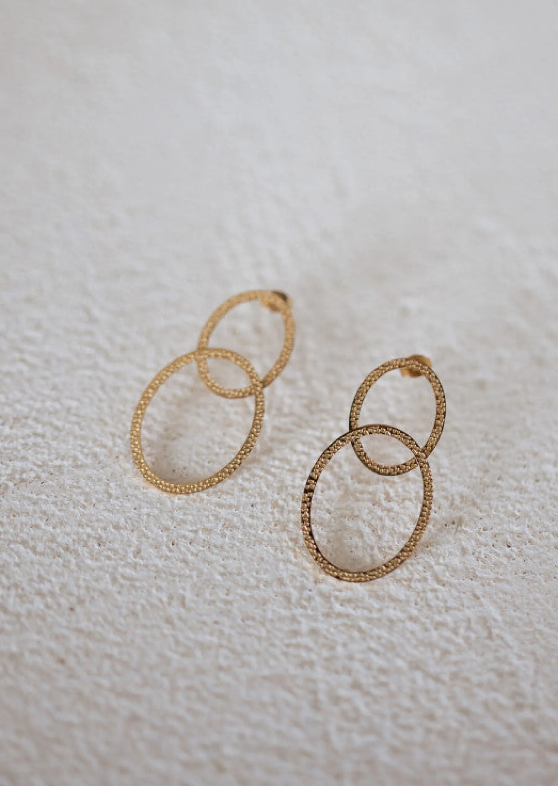 Boucles d'oreilles-EASY-CLOTHES Boucles d’Oreilles Dorées | Pendantes | Salina | Nos BijouxEasy Clothes Dorées