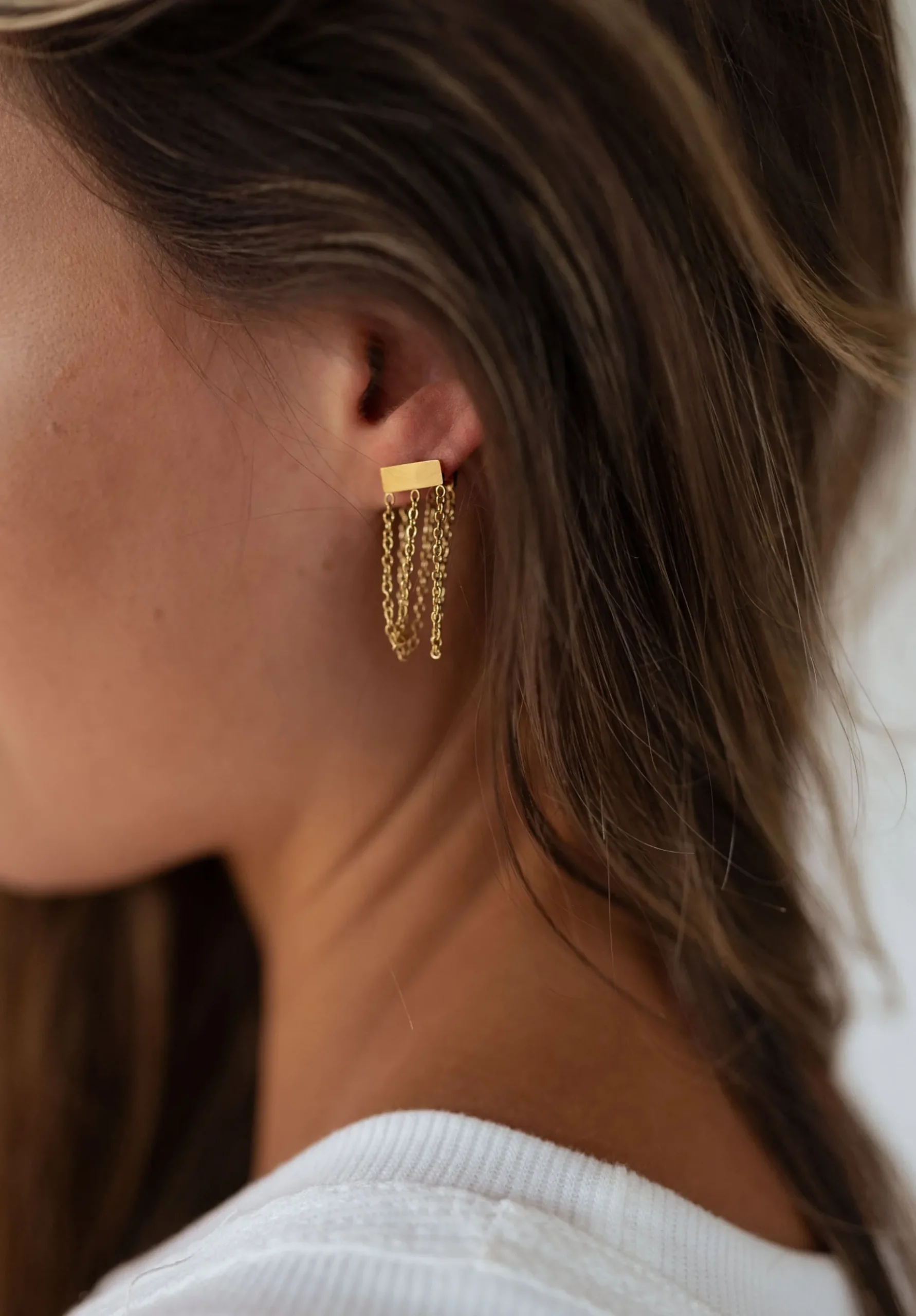Boucles d'oreilles-EASY-CLOTHES Boucles d’oreilles Giam - doréesEasy Clothes Dorées
