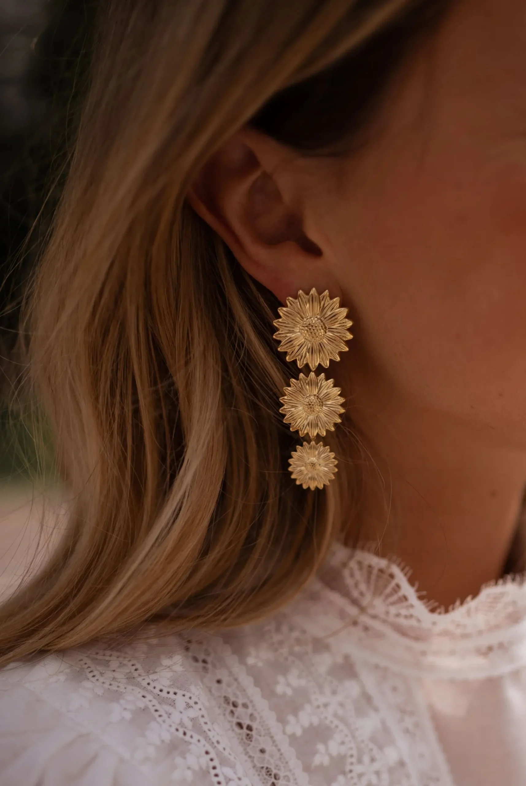 Boucles d'oreilles-EASY-CLOTHES Boucles d’oreilles Jemo - doréesEasy Clothes Dorées