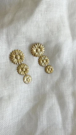 Boucles d'oreilles-EASY-CLOTHES Boucles d’oreilles Jemo - doréesEasy Clothes Dorées