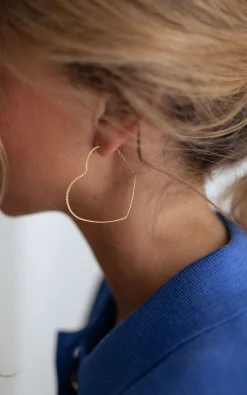 Boucles d'oreilles-EASY-CLOTHES Boucles d’oreilles Lisbeth - doréesEasy Clothes Dorées