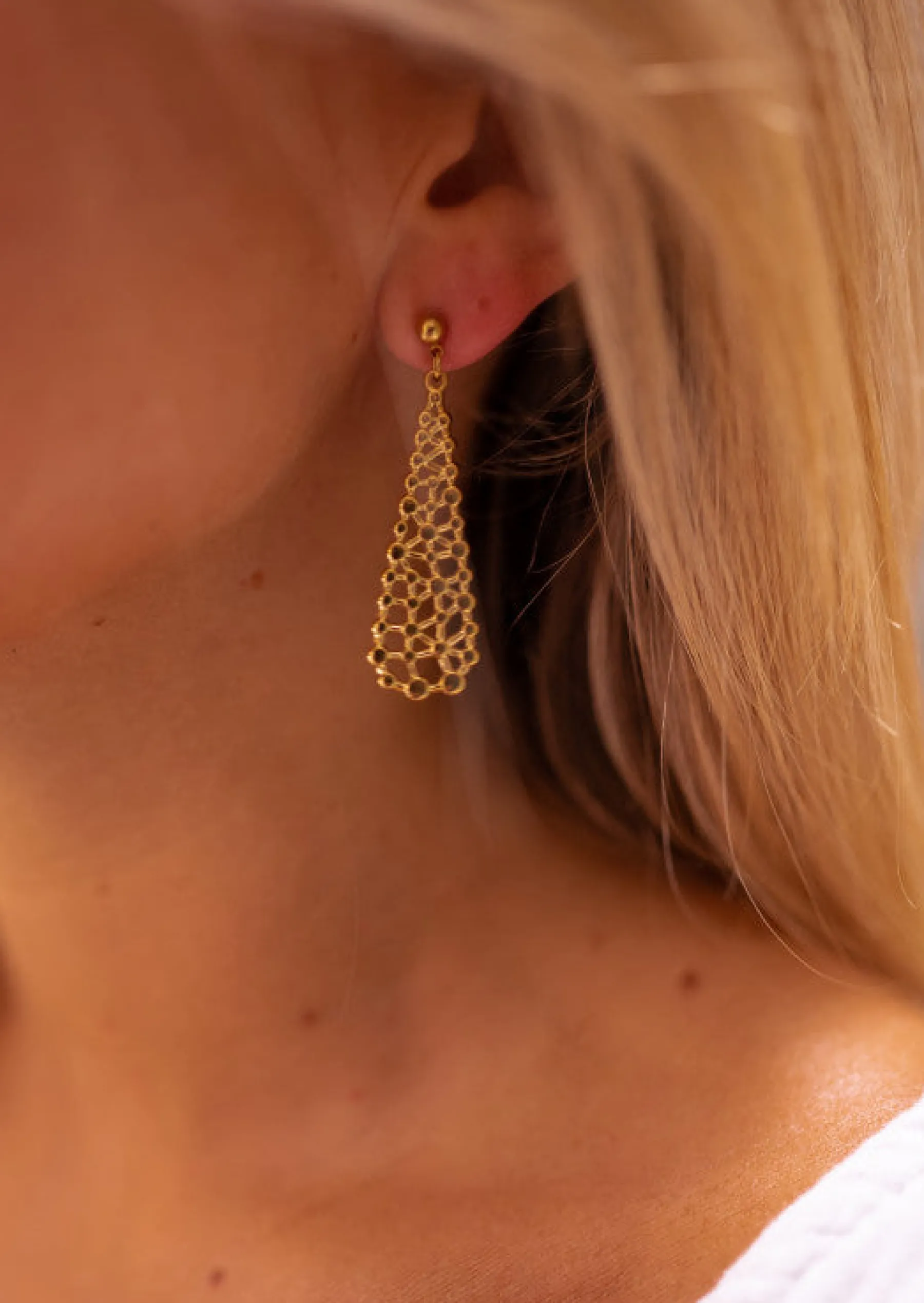 Boucles d'oreilles-EASY-CLOTHES Boucles d’Oreilles Lolita - Dorées - Bijoux & AccessoiresEasy Clothes Dorées