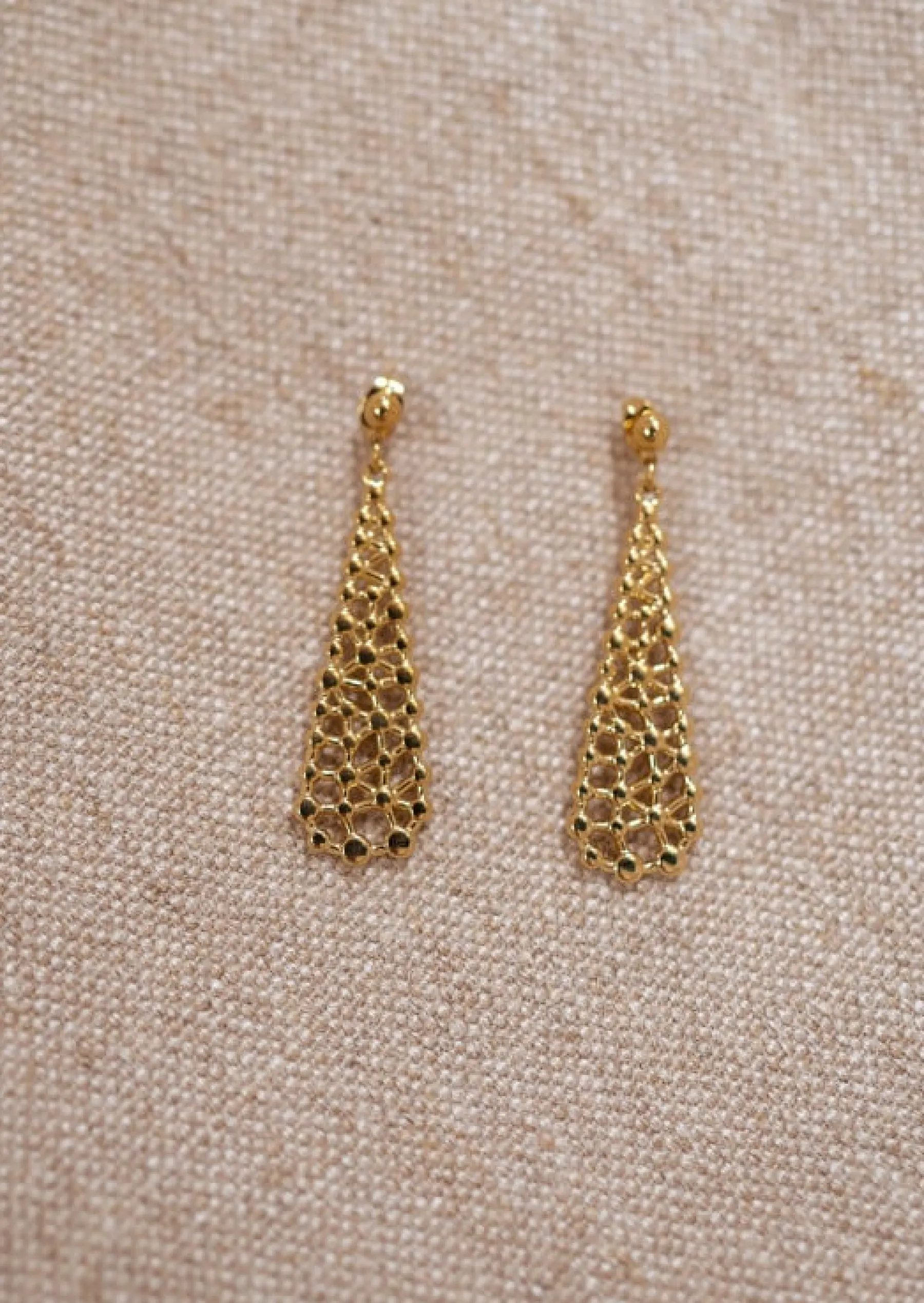 Boucles d'oreilles-EASY-CLOTHES Boucles d’Oreilles Lolita - Dorées - Bijoux & AccessoiresEasy Clothes Dorées