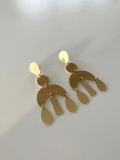 Boucles d'oreilles-EASY-CLOTHES Boucles d’oreilles Lona - doréesEasy Clothes Dorées       