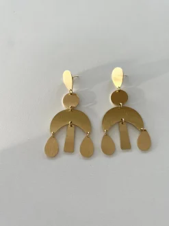 Boucles d'oreilles-EASY-CLOTHES Boucles d’oreilles Lona - doréesEasy Clothes Dorées