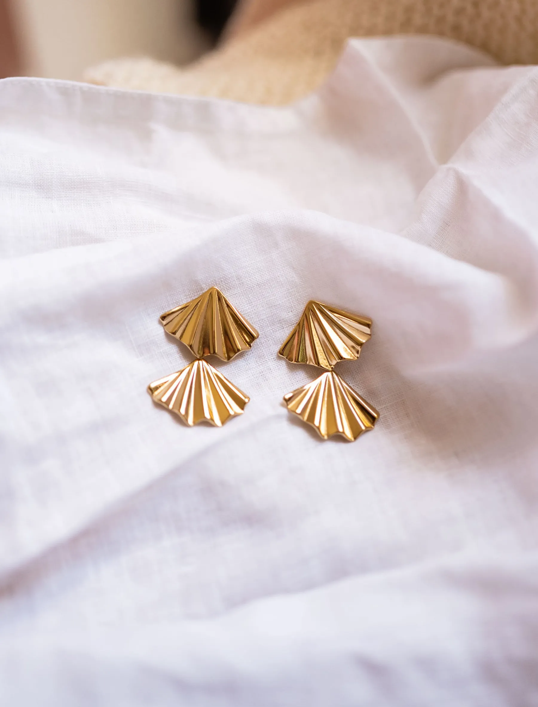 Boucles d'oreilles-EASY-CLOTHES Boucles d’oreilles Lyes - doréesEasy Clothes Dorées