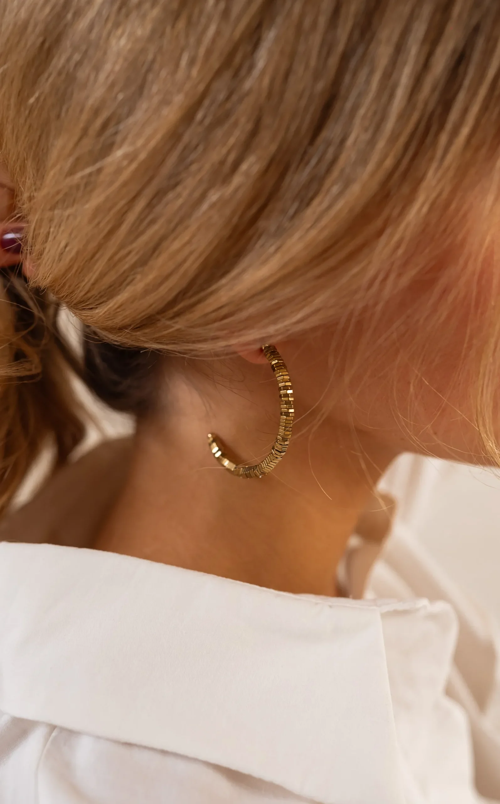 Boucles d'oreilles-EASY-CLOTHES Boucles d’oreilles Meloé - doréesEasy Clothes Dorées