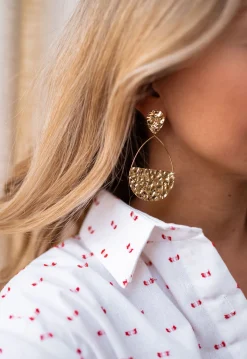 Boucles d'oreilles-EASY-CLOTHES Boucles d’oreilles Nisa - doréesEasy Clothes Dorées