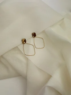 Boucles d'oreilles-EASY-CLOTHES Boucles d’oreilles Saba - doréesEasy Clothes Dorées