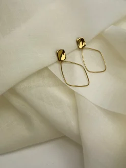 Boucles d'oreilles-EASY-CLOTHES Boucles d’oreilles Saba - doréesEasy Clothes Dorées