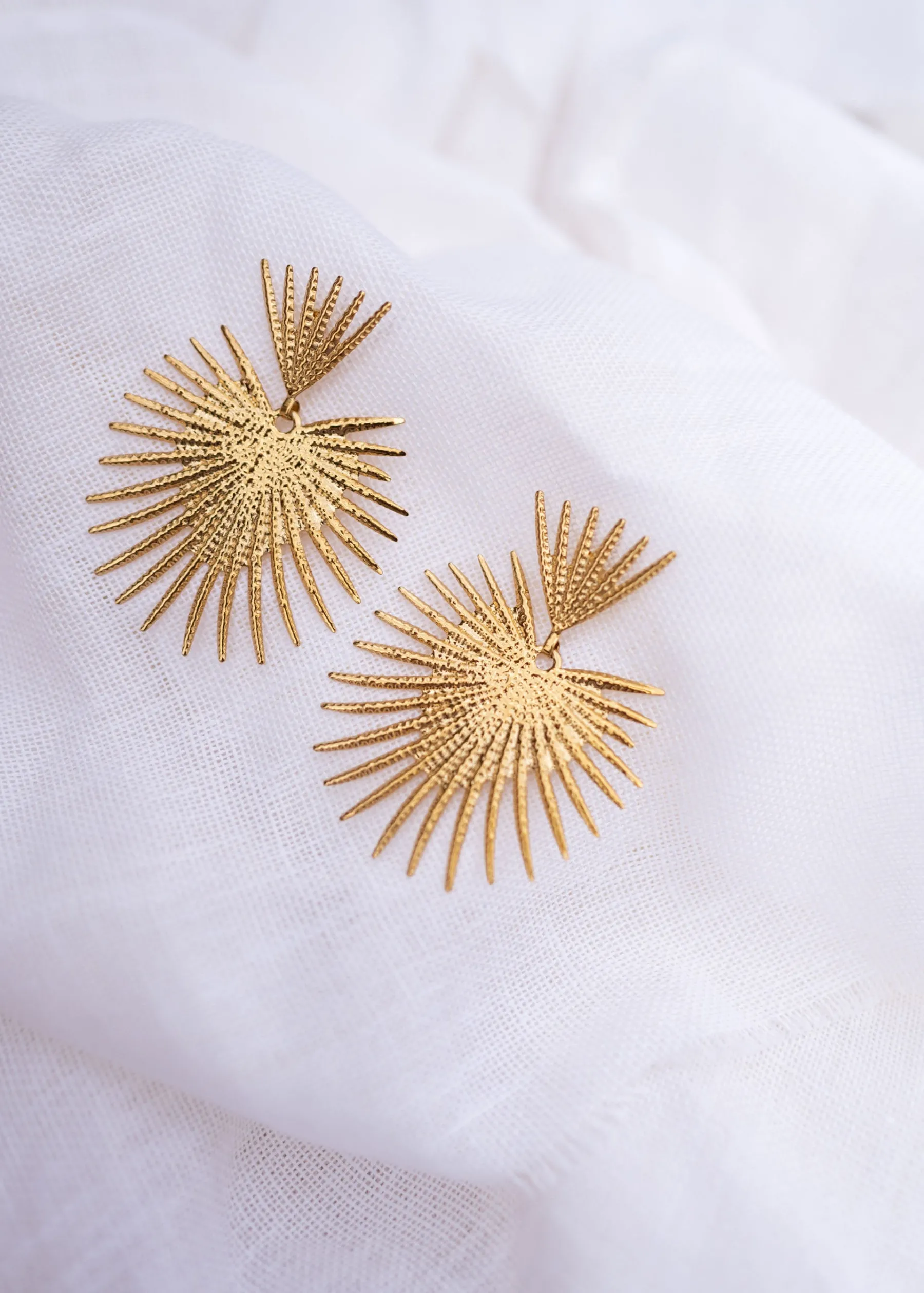 Boucles d'oreilles-EASY-CLOTHES Boucles d’oreilles Soleil - doréesEasy Clothes Dorées