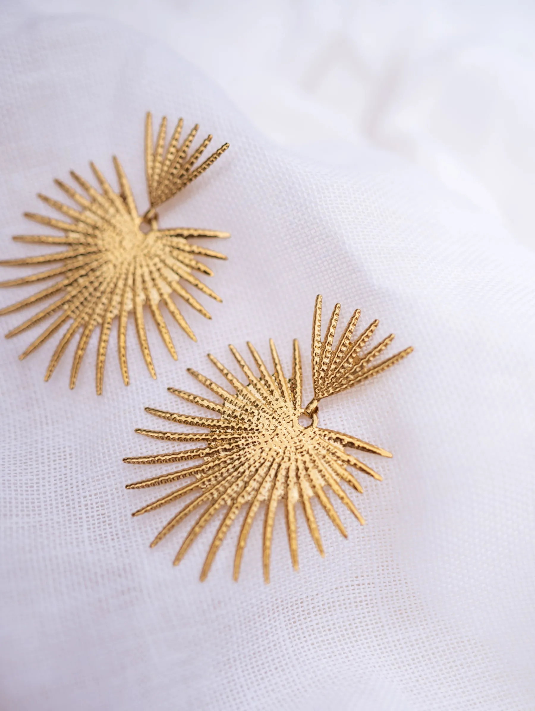 Boucles d'oreilles-EASY-CLOTHES Boucles d’oreilles Soleil - doréesEasy Clothes Dorées