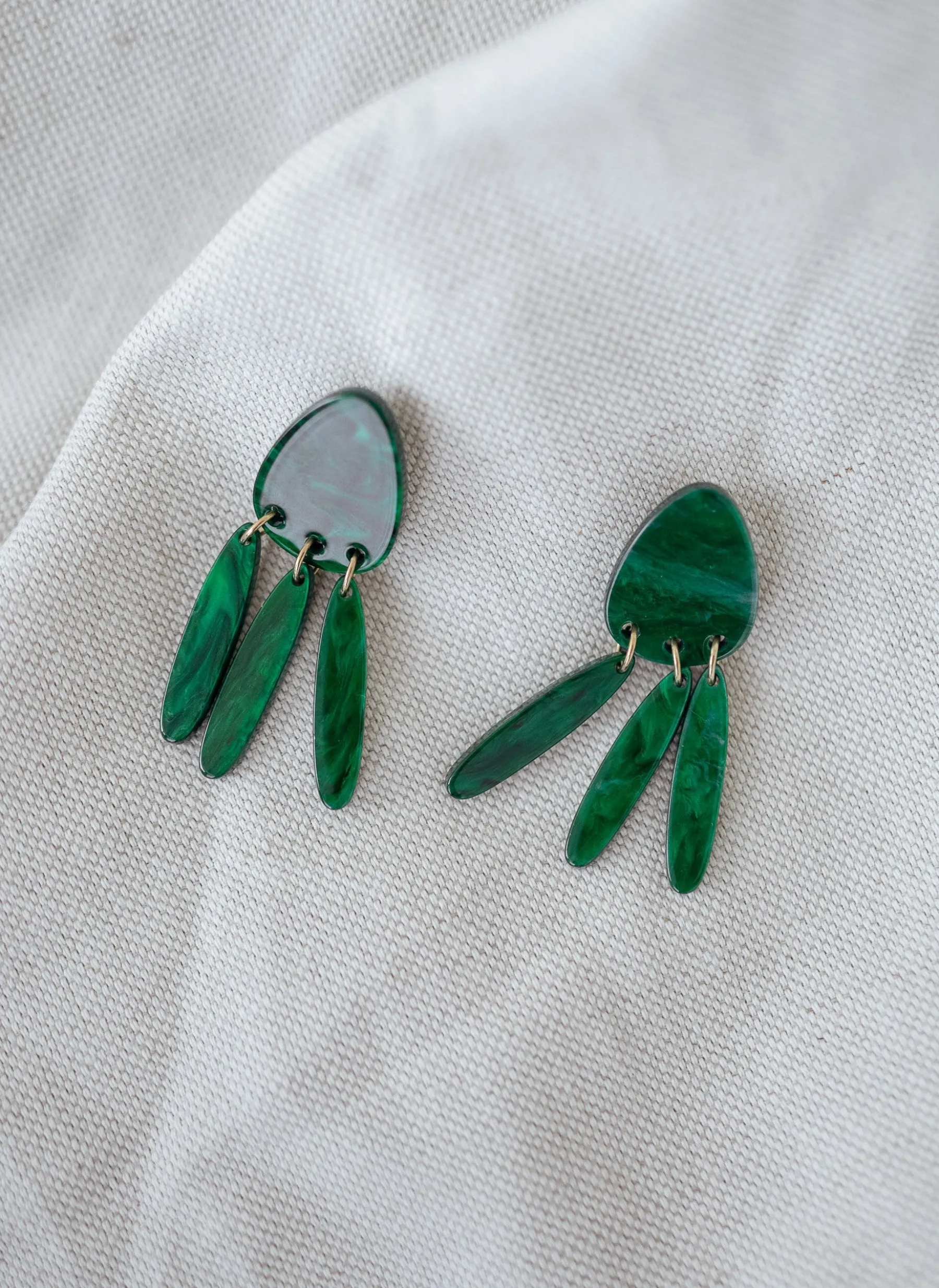 Boucles d'oreilles-EASY-CLOTHES Boucles d’oreilles Syla - vertesEasy Clothes Vertes