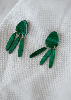 Boucles d'oreilles-EASY-CLOTHES Boucles d’oreilles Syla - vertesEasy Clothes Vertes