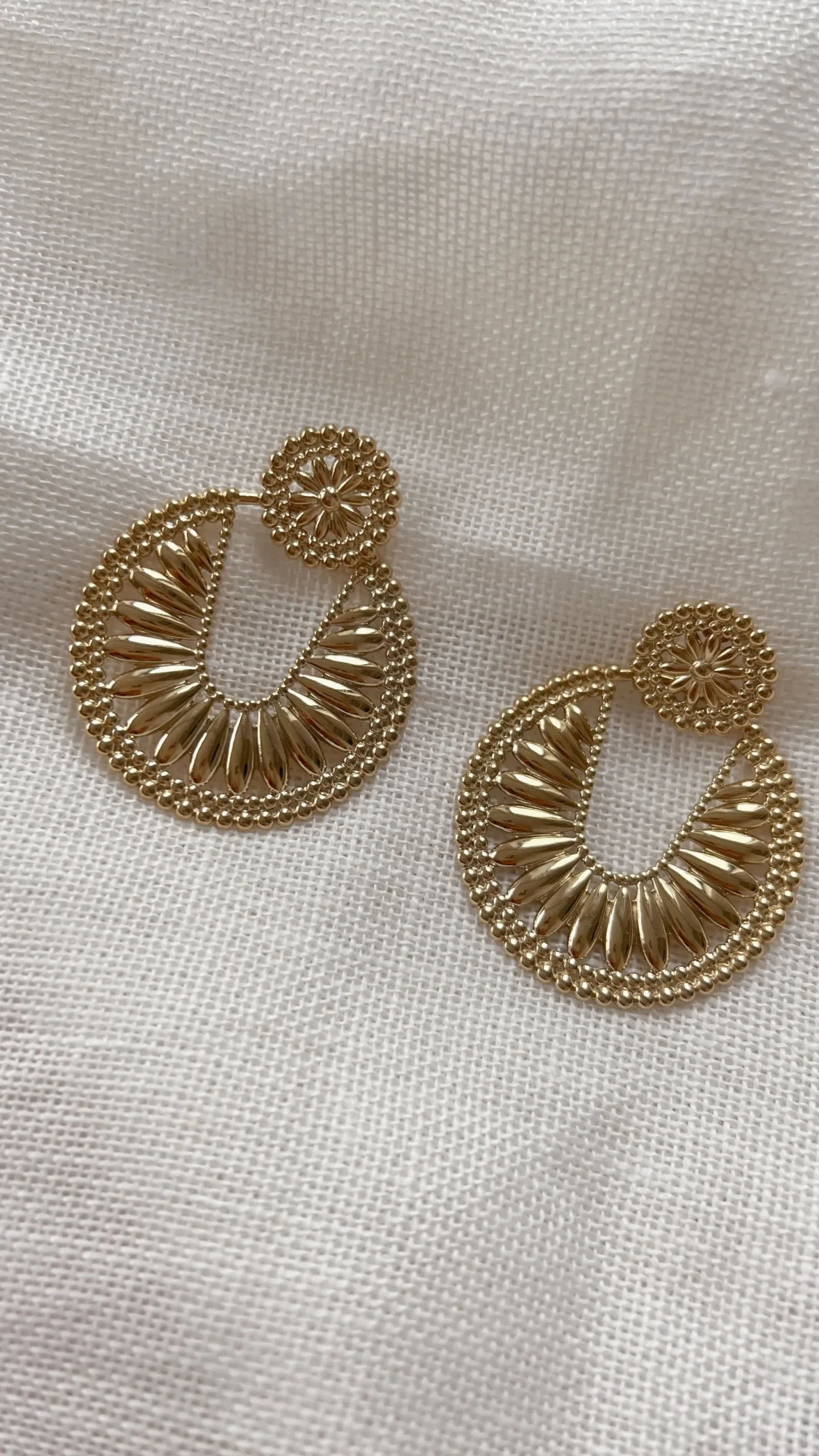 Boucles d'oreilles-EASY-CLOTHES Boucles d’oreilles Utah - doréesEasy Clothes Dorées