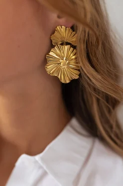 Boucles d'oreilles-EASY-CLOTHES Boucles d’oreilles Vica - doréesEasy Clothes Dorées