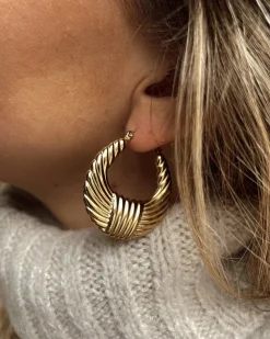 Boucles d'oreilles-EASY-CLOTHES Boucles d’oreilles Zolda - doréesEasy Clothes Dorées
