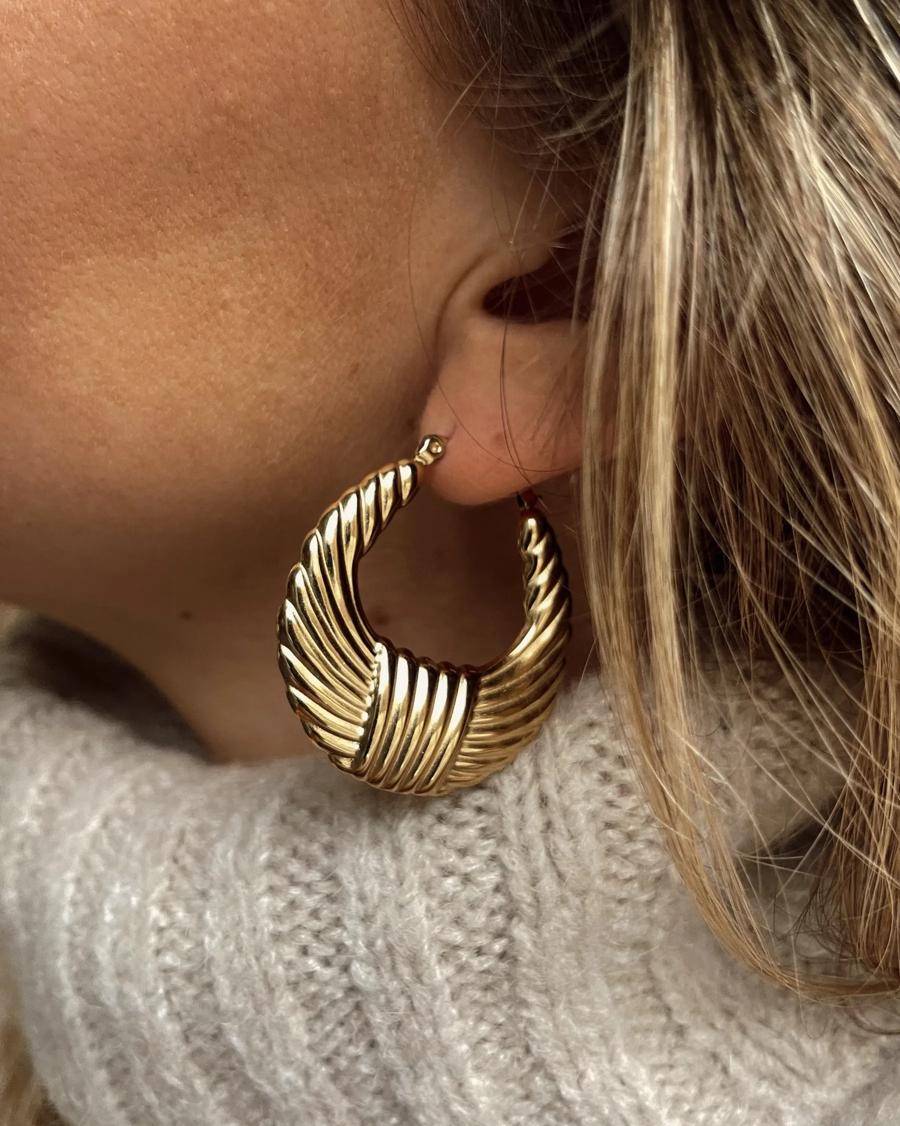 Boucles d'oreilles-EASY-CLOTHES Boucles d’oreilles Zolda - doréesEasy Clothes Dorées