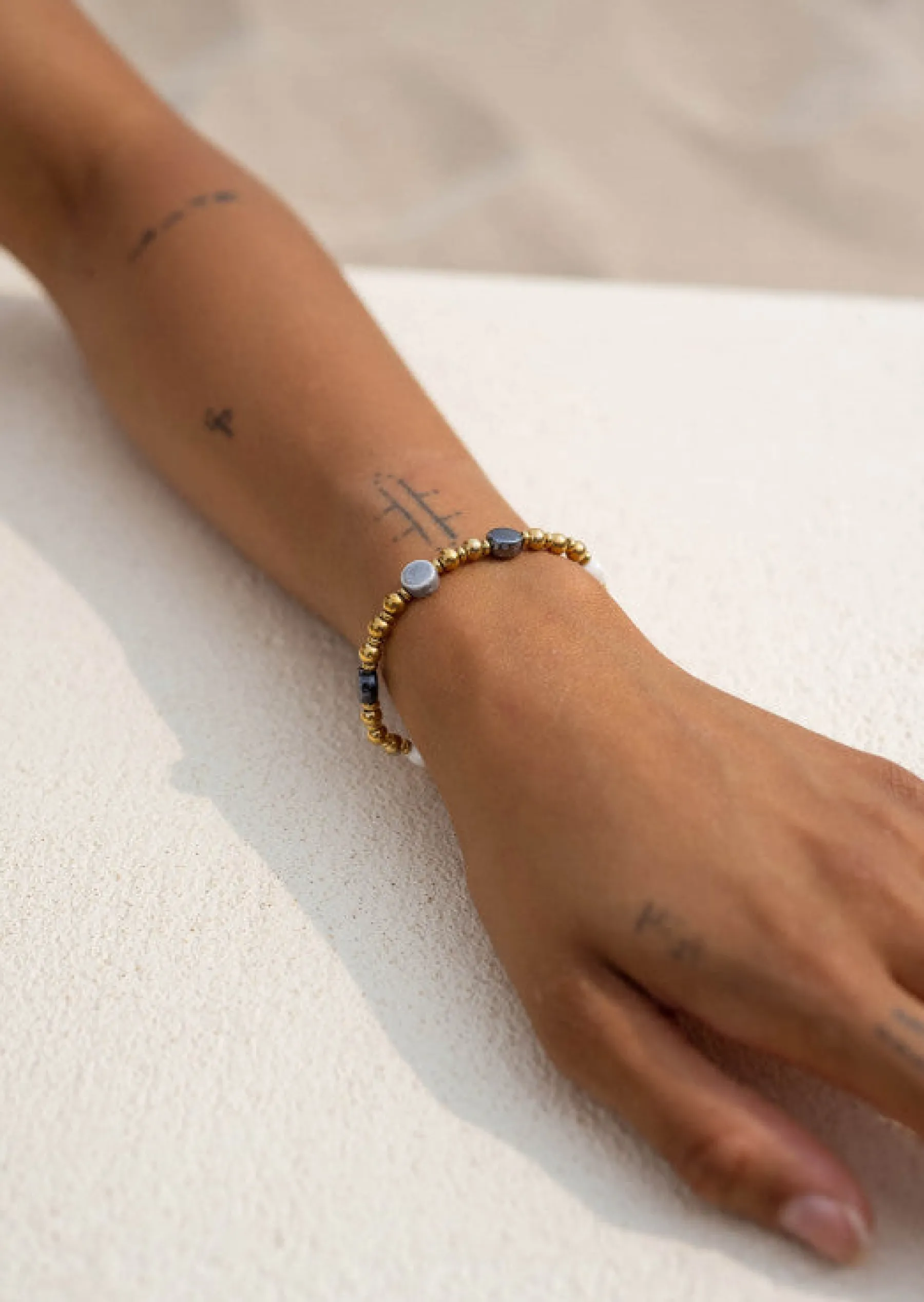 Bracelets-EASY-CLOTHES Bracelet Doré - Carry - Acier Inoxydable - Bijoux & AccessoiresEasy Clothes Doré