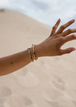Bracelets-EASY-CLOTHES Bracelet Doré - Carry - Acier Inoxydable - Bijoux & AccessoiresEasy Clothes Doré