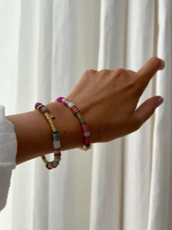Bracelets-EASY-CLOTHES Bracelet Soizic - à perles vertesEasy Clothes À perles vertes
