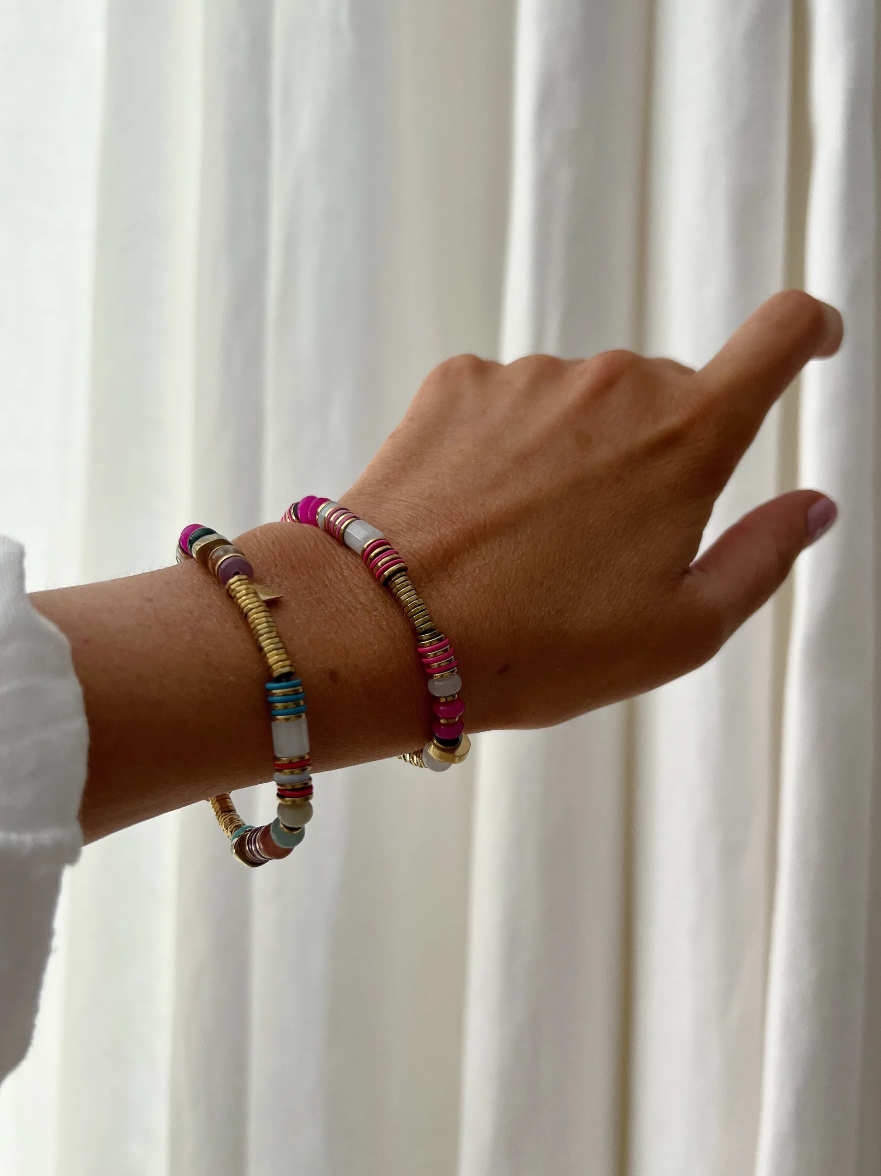 Bracelets-EASY-CLOTHES Bracelet Soizic - à perles vertesEasy Clothes À perles vertes