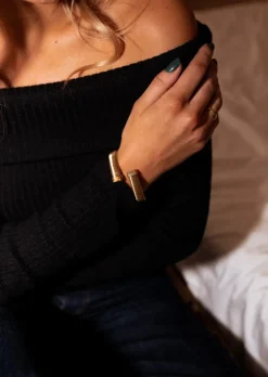 Bracelets-EASY-CLOTHES Bracelet Soko - Doré - Acier InoxydableEasy Clothes Doré