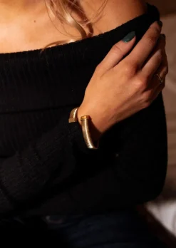 Bracelets-EASY-CLOTHES Bracelet Soko - Doré - Acier InoxydableEasy Clothes Doré