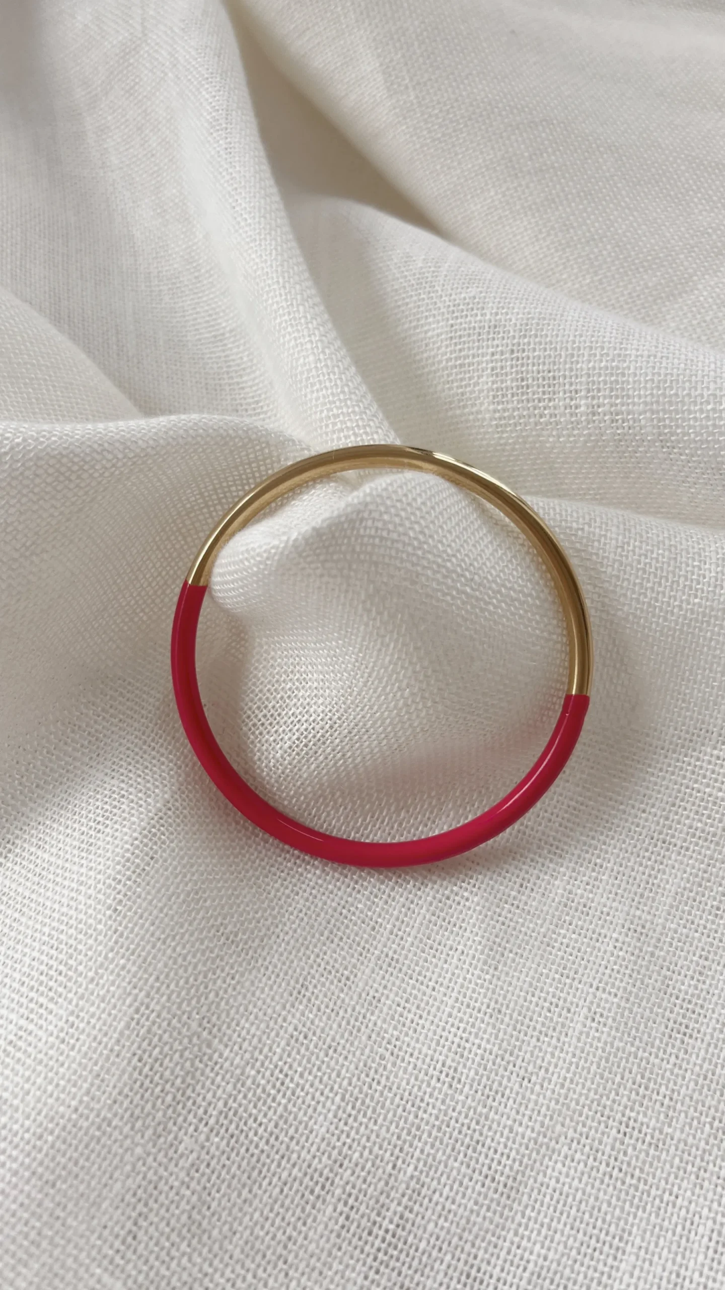 Bracelets-EASY-CLOTHES Bracelet Vienne - doré et roseEasy Clothes Doré et rose