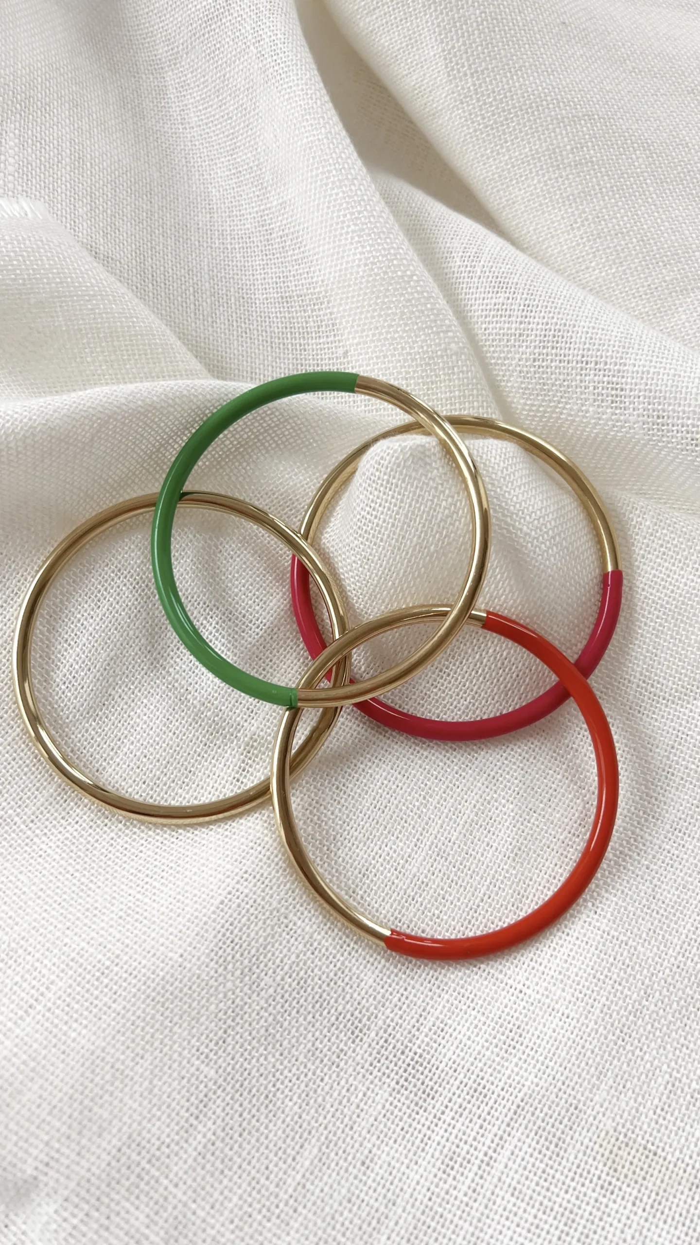 Bracelets-EASY-CLOTHES Bracelet Vienne - doré et roseEasy Clothes Doré et rose