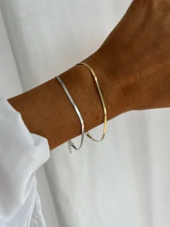 Bracelets-EASY-CLOTHES Bracelet Yvan - argentéEasy Clothes Argenté