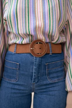 Ceintures-EASY-CLOTHES Ceinture Billie - camelEasy Clothes Camel