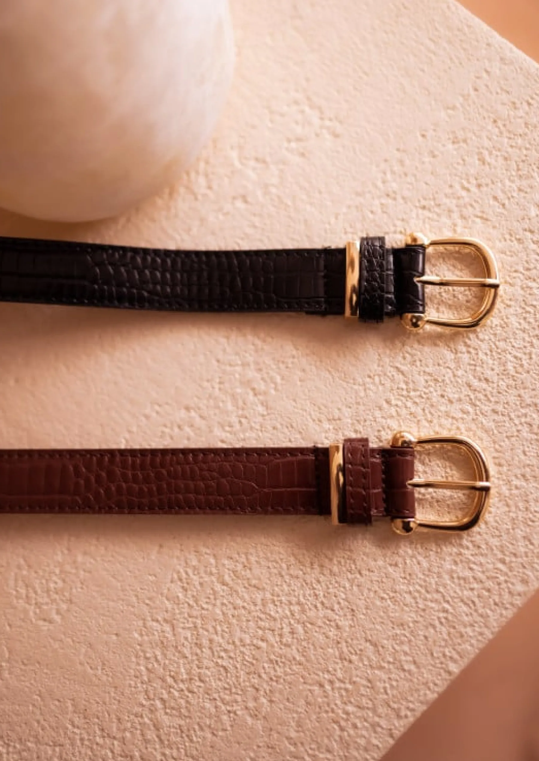 Ceintures-EASY-CLOTHES Ceinture Dota - Chocolat - Accessoires Easy Clothes Chocolat