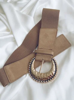 Ceintures-EASY-CLOTHES Ceinture Hailou - taupeEasy Clothes Taupe       