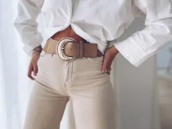 Ceintures-EASY-CLOTHES Ceinture Hailou - taupeEasy Clothes Taupe       