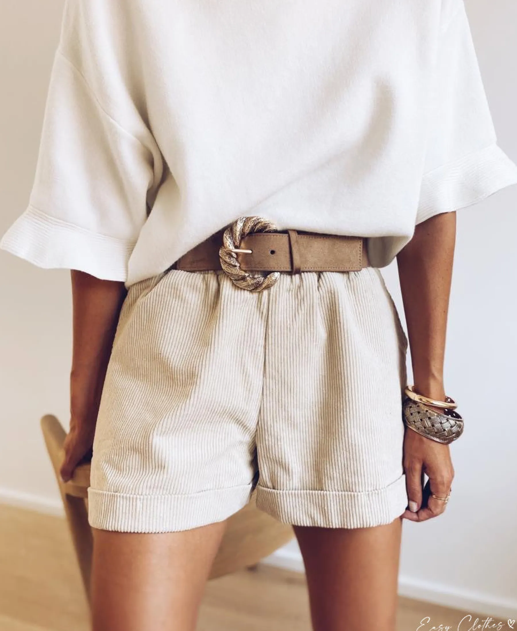 Ceintures-EASY-CLOTHES Ceinture Petra - taupeEasy Clothes Taupe