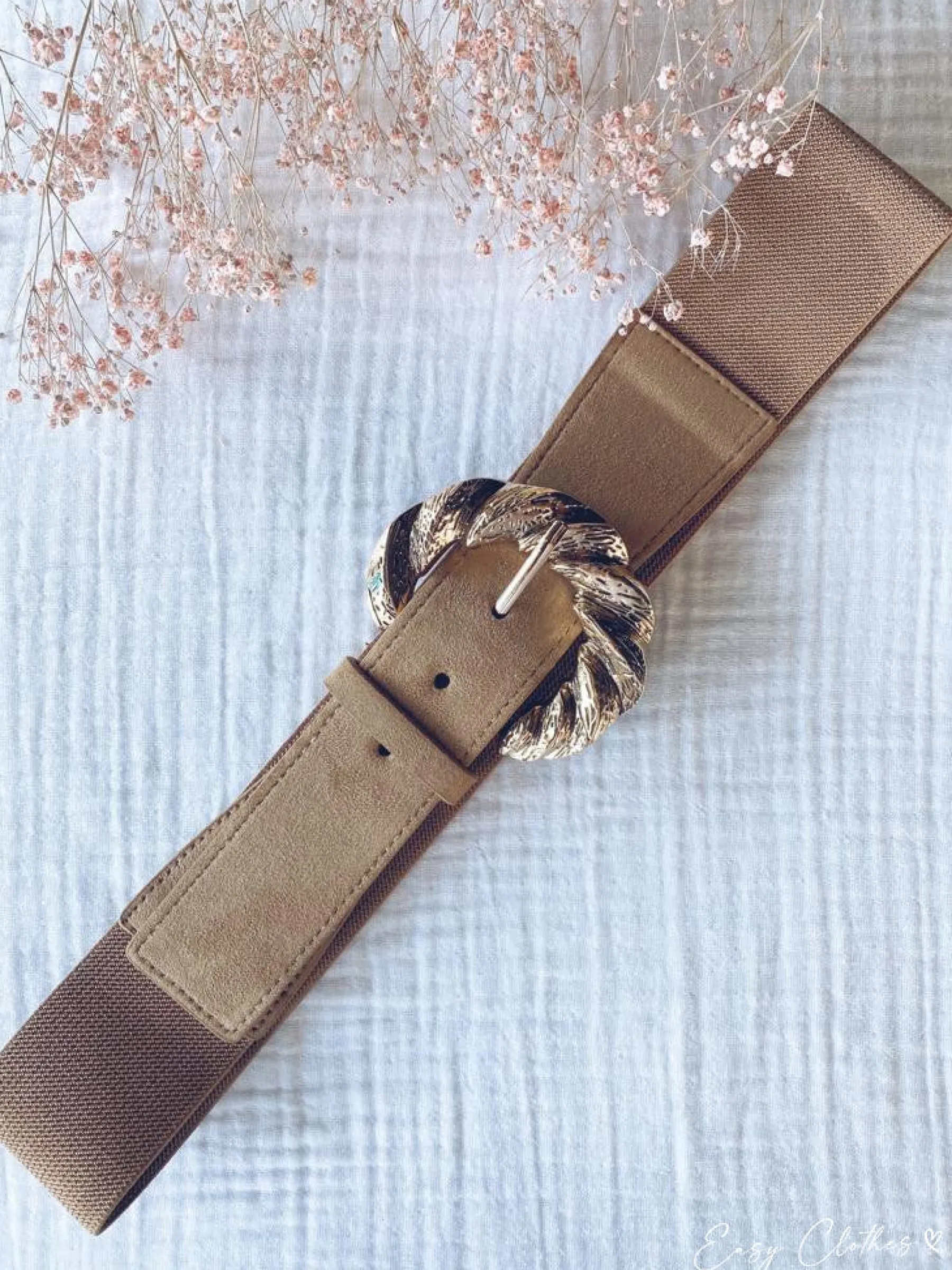 Ceintures-EASY-CLOTHES Ceinture Petra - taupeEasy Clothes Taupe
