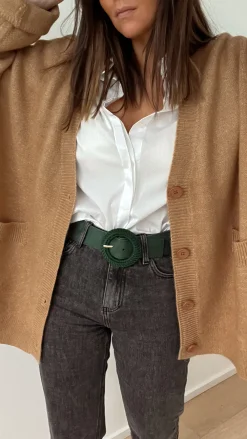 Ceintures-EASY-CLOTHES Ceinture Roba - verteEasy Clothes Verte