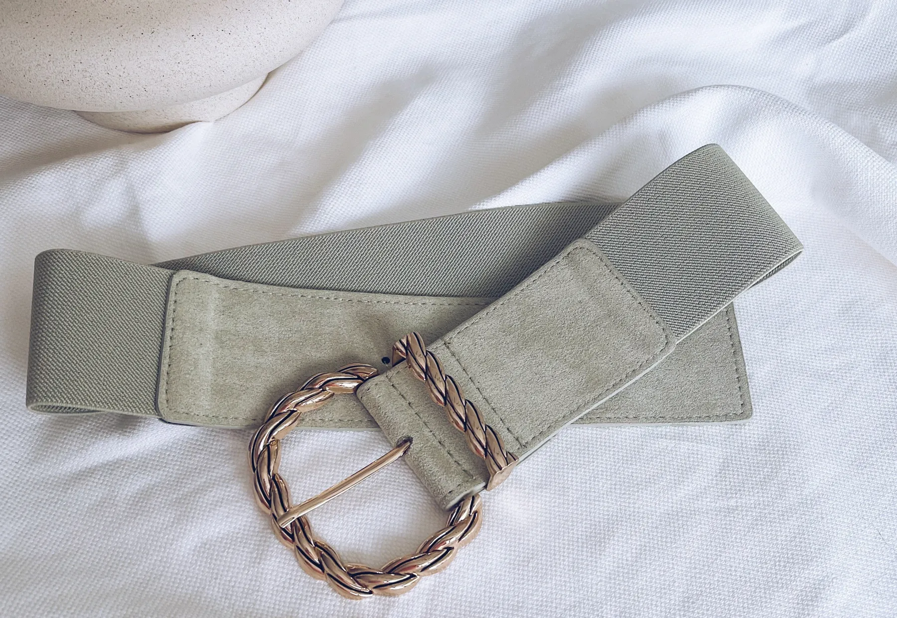 Ceintures-EASY-CLOTHES Ceinture Taga - verte d’eauEasy Clothes Verte d’eau