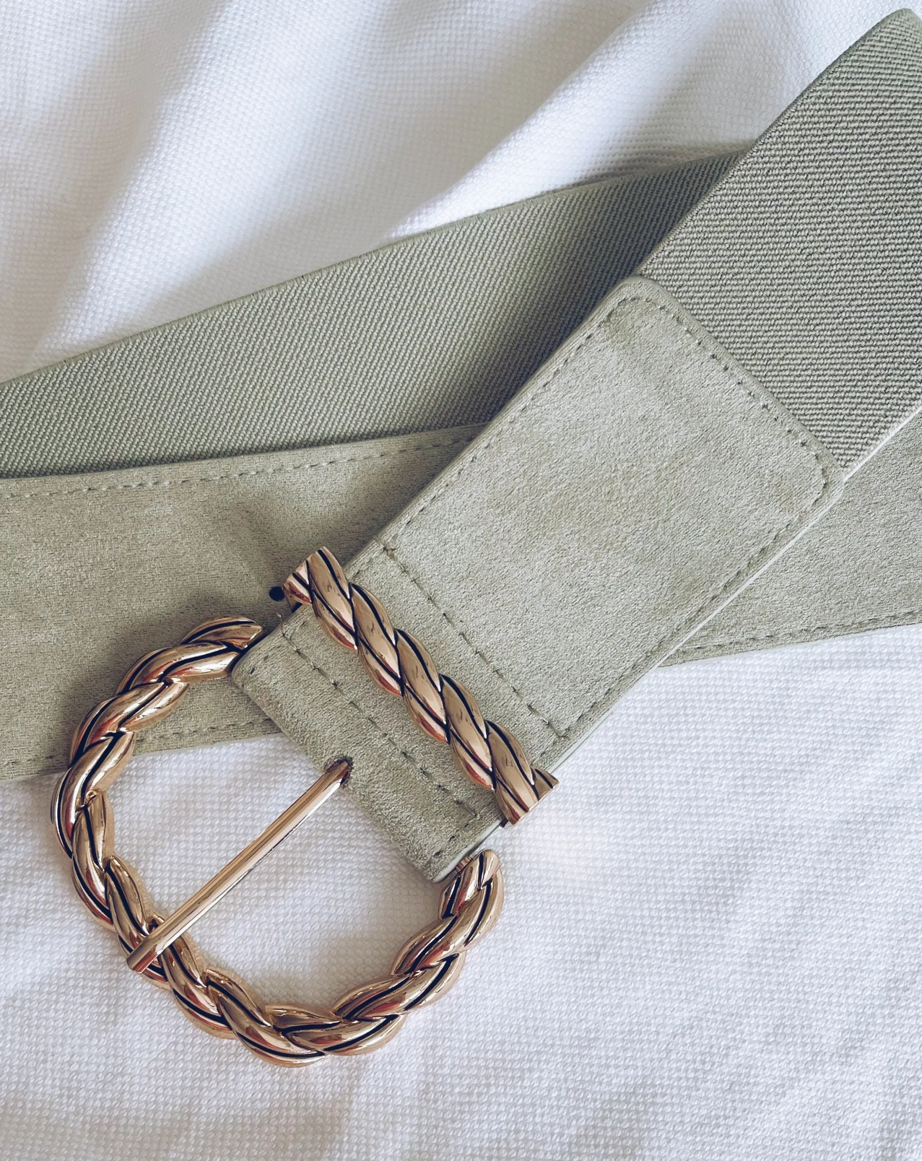 Ceintures-EASY-CLOTHES Ceinture Taga - verte d’eauEasy Clothes Verte d’eau